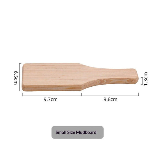 2X Wooden Clay Paddles Pottery Tool for Handmade Kitchen Clay Pottery Ceramic Wooden Pottery Tools for V1192-AZ-W-0176
