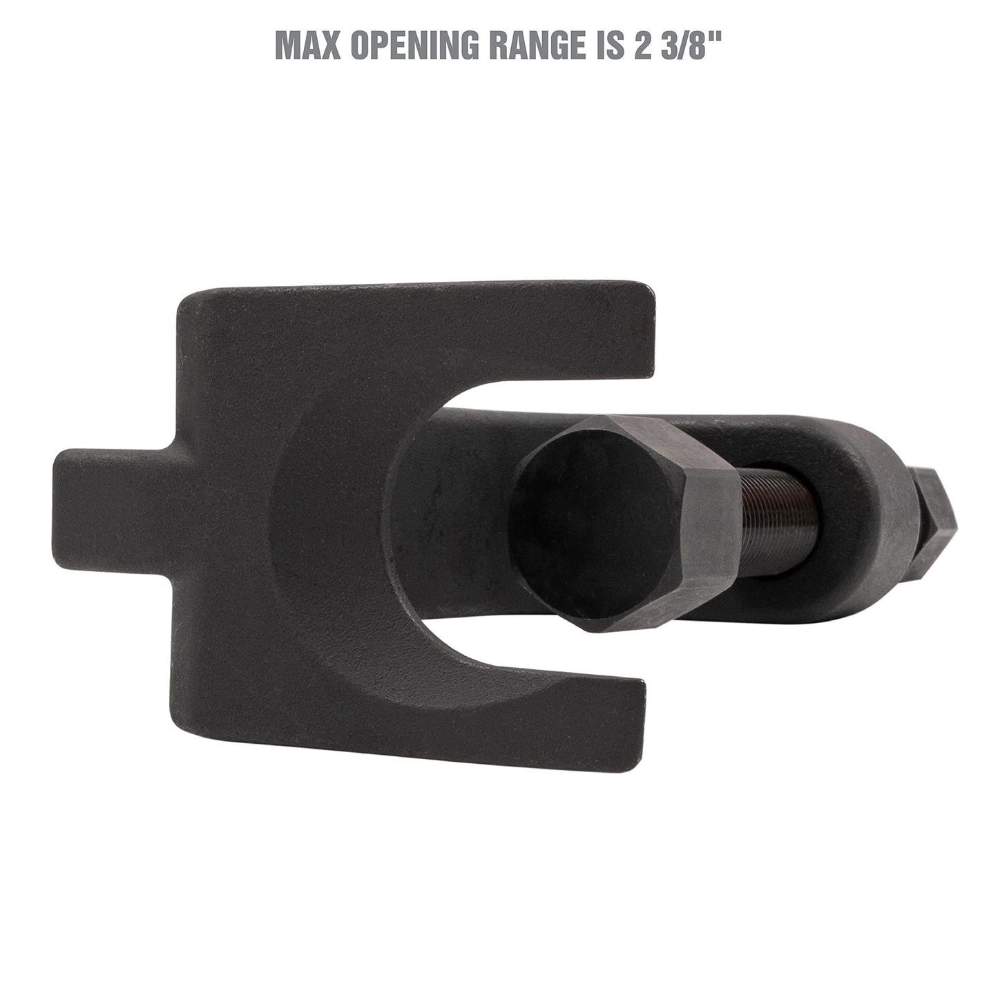 Ball Joint Separator, Adjustable Ball Joint Separator Tool, 2-3/8" Max Opening Range, Ball Joint Removal Tool V1192-AZ-W-0190