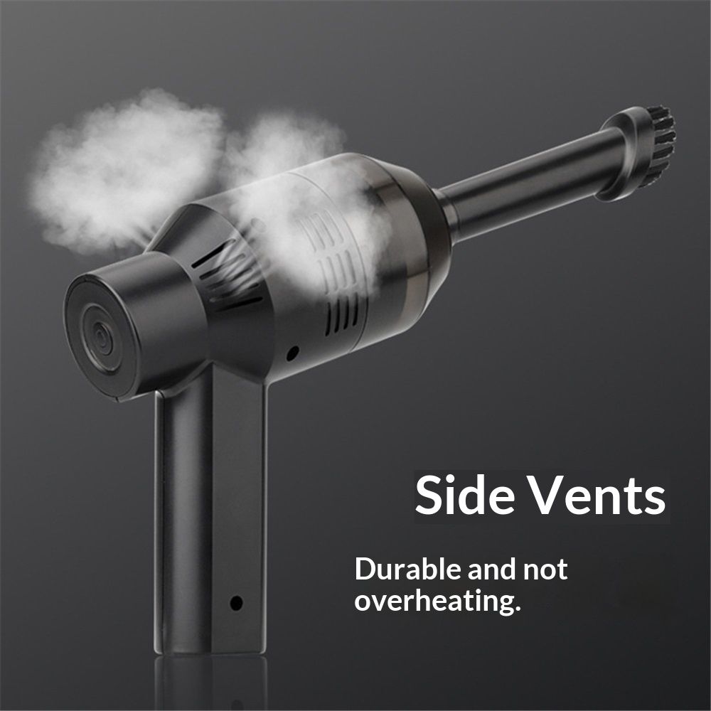 Upgraded mini keyboard vacuum cleaner, mini cordless computer vacuum cleaner for laptops, USB rechargeable V1192-AZ-W-0192