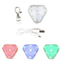 2pcs Rechargeable Collar Light - Carabiner Keychain Clip with LED Light - Clip Color-Changing Light for Dog V1192-AZ-W-0196