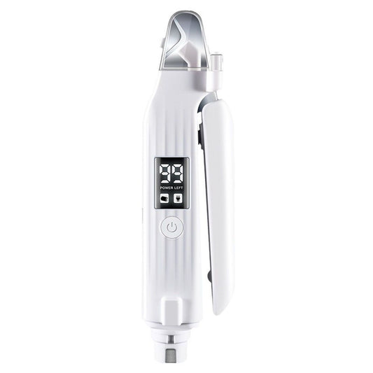 Dog Nail Trimmers & Dog Nail Grinder with 2 LED Lights, USB Rechargeable, Cat Nail Clipper with Splash Guard, V1192-AZ-W-0199
