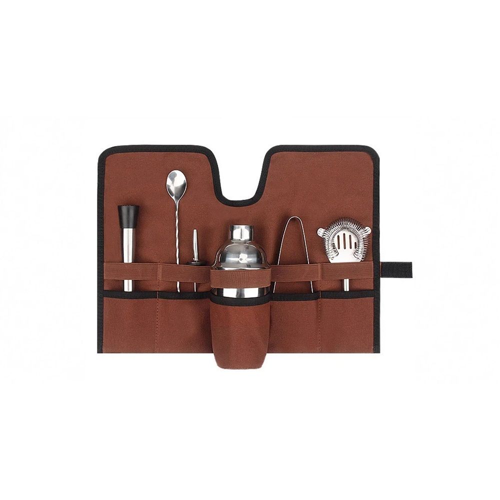 Stainless Steel Cocktail Shaker Set, Bartender Kit Includes Strainer and Stir Stick for Home, Bar, Party, Bar V1192-AZ-W-0209