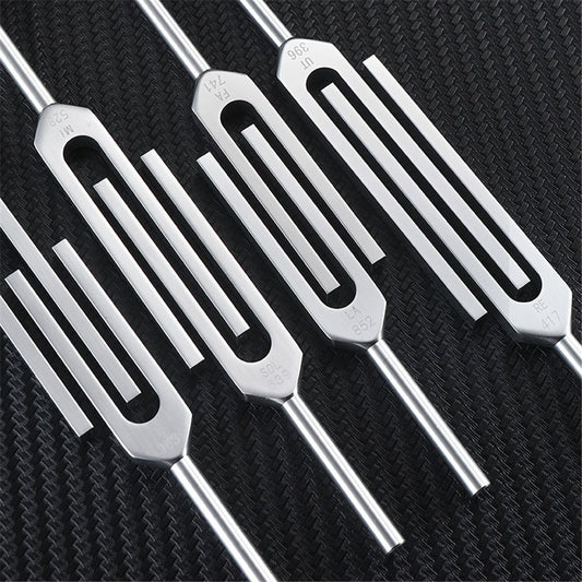 Tuning Fork Set - 9 Tuning Forks Perfect for Healing, Chakra, Sound Therapy, Keep Body, Mind and Spirit in V1192-AZ-W-0211