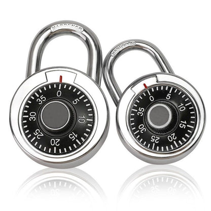 Master Lock Black Gym Locker Lock Combination Padlock, Indoor Combo Lock with Preset 3-Digit Code for V1192-AZ-W-0212
