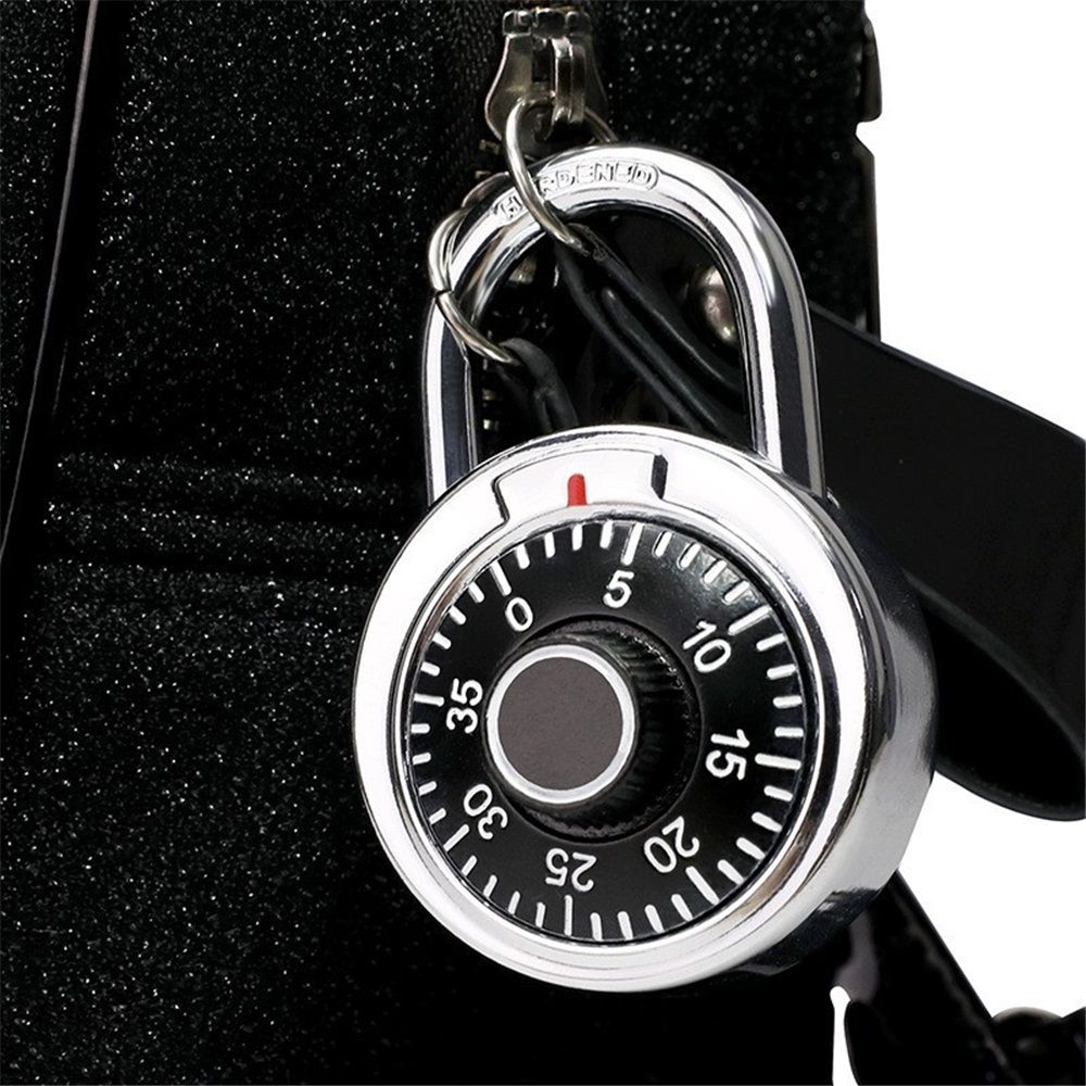 Master Lock Black Gym Locker Lock Combination Padlock, Indoor Combo Lock with Preset 3-Digit Code for V1192-AZ-W-0212