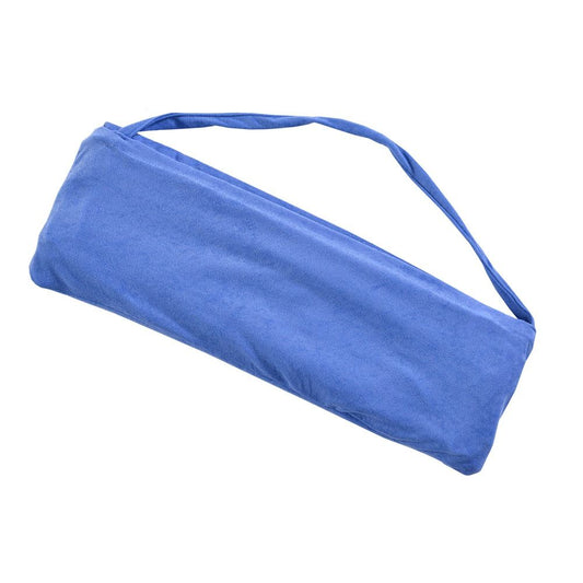 Double Layer Chaise Lounge Pool Chair Cover Beach Towel Fitted Elastic Pocket Won't Slide 85" L x 30" W-Royal V1192-AZ-W-0216