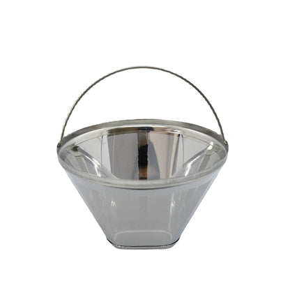 Reusable Cone Coffee Filters 304 Stainless Steel Coffee Filter, Filter Coffee Maker, 2Pcs Permanent Cone V1192-AZ-W-0222