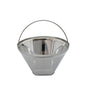 Reusable Cone Coffee Filters 304 Stainless Steel Coffee Filter, Filter Coffee Maker, 2Pcs Permanent Cone V1192-AZ-W-0222
