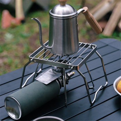 Portable Folding Camping Campfire Grill over Fire Split Stoves 304 Stainless Steel (Grid wire) V1192-AZ-W-0229