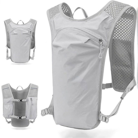 Hiking Hydration Pack Running Backpack Daypack Vest with Water Bladder for Women Men Cycling Biking Trail V1192-AZ-W-0232