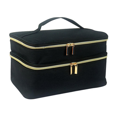 Double-Layer Sewing Bag Accessories Organizer, Large Sewing Supplies Storage for Tools Kit, Thread, Needles, V1192-AZ-W-0243