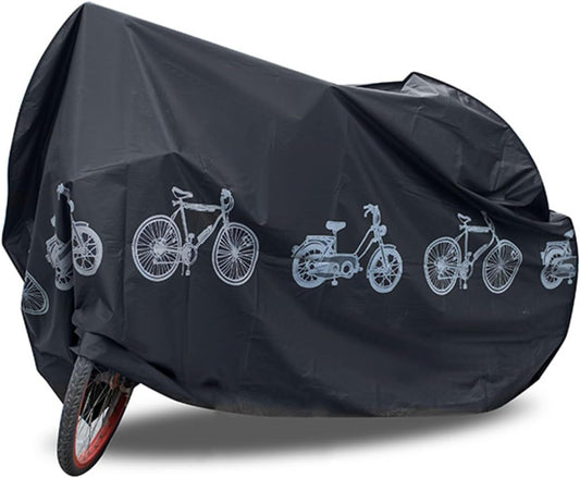 Bike Bicycle Cover Waterproof Dustproof- Bike Cover for 1 Bikes, Indoor and Outdoor Use, Bike Cover Rain Sun V1192-AZ-W-0251