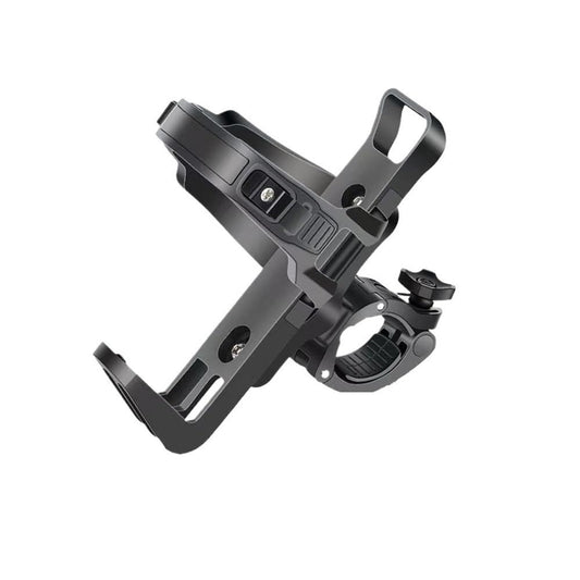 Bike Water Bottle Holder 360 Degrees Rotation Black Cup Holder Drinking Bottle Holder Fit Bike Electric V1192-AZ-W-0252