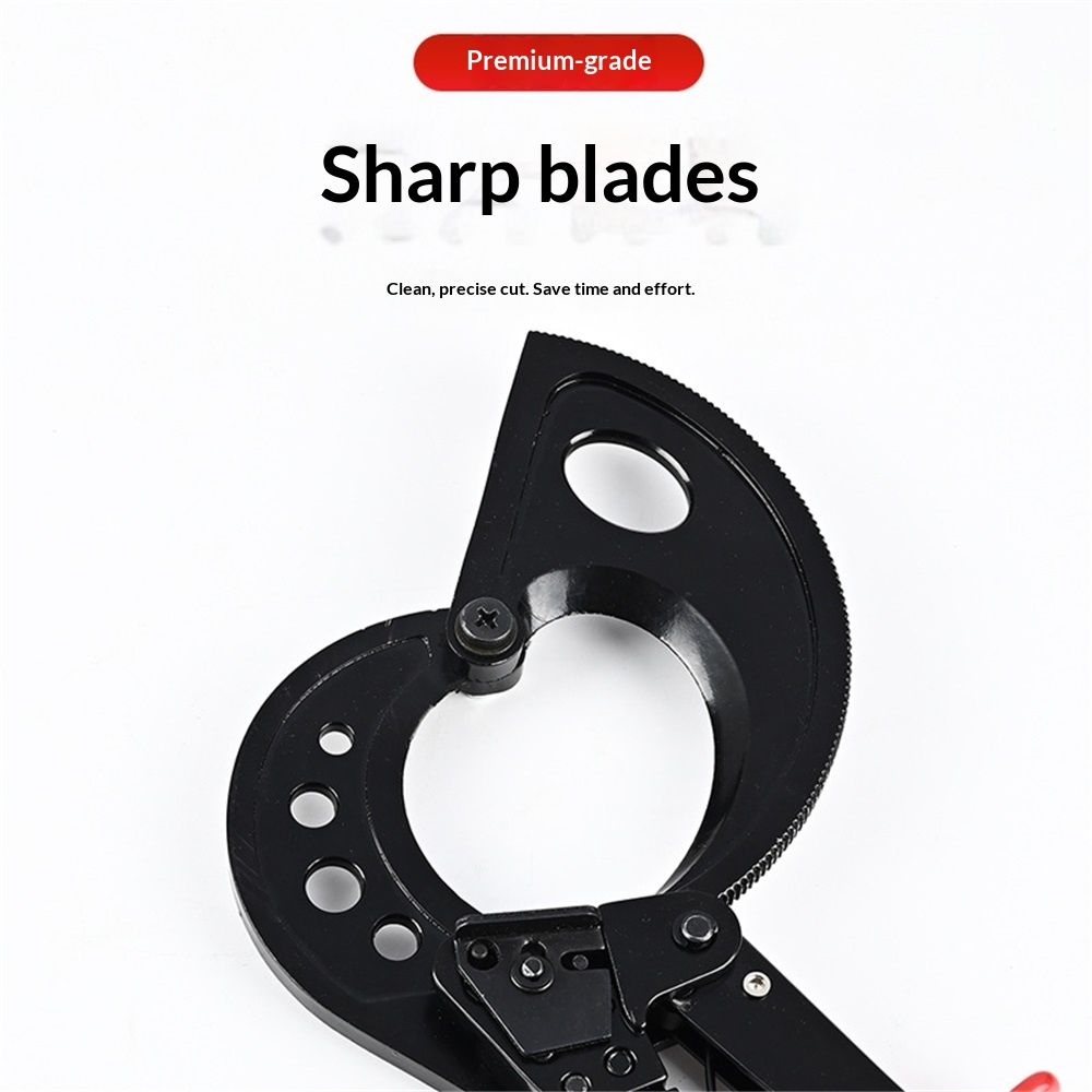 Cable Cutter and Ratchet Wire Cutter - Cuts Through Aluminum and Multi-Core Cables up to 240mm2 with V1192-AZ-W-0255