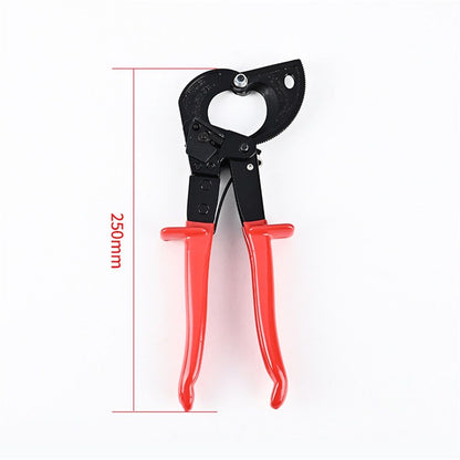 Cable Cutter and Ratchet Wire Cutter - Cuts Through Aluminum and Multi-Core Cables up to 240mm2 with V1192-AZ-W-0255