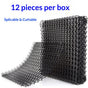 13"x16" Cat Deterrent Mat,12 Pack Cat Scat Mat with Spike Cat Repellent for Kitten Coverage Digging Deterrent V1192-AZ-W-0260