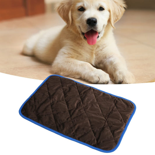 Dog Crate Mat - Waterproof, Non-Slip, Machine Washable Crate Mat - Soft, Durable Kennel Mat for Dogs - Pet V1192-AZ-W-0270