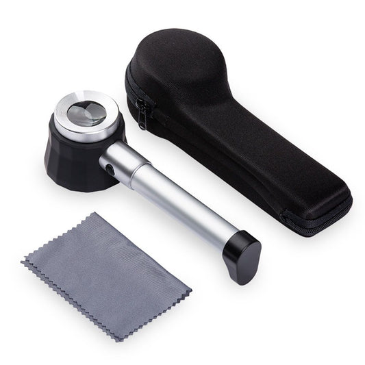 45X Handheld Magnifier with 6 Light, Jeweler Loupes Lighted Magnifying Glass-for Seniors Reading Coins Crafts V1192-AZ-W-0274
