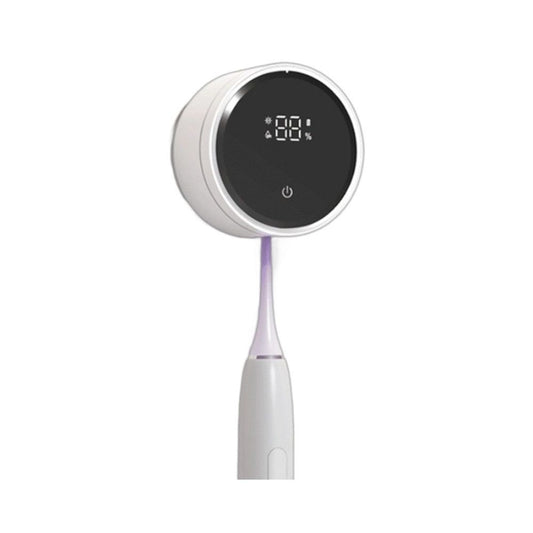 Wall Mounted Toothbrush Holder & Toothbrush Cleaner,Electric Toothbrush Holder, Razor Holder and Cleaner for V1192-AZ-W-0275