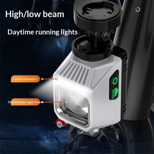 Bike Lights for Night Riding, LED Rechargeable Waterproof Bicycle Headlight for Mountain Road Cycling V1192-AZ-W-0279