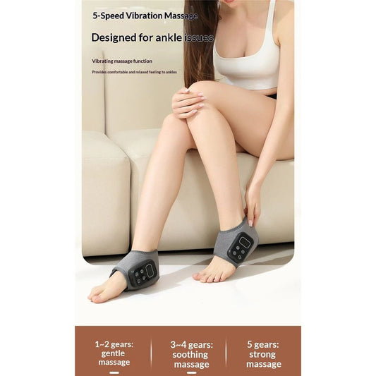 A pair Massager, Wireless Portable Foot Massager Method Foot Revive Massager, Ideal for Home, Office, and V1192-AZ-W-0281