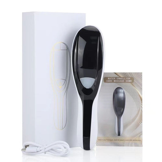 Electric Scalp Massage Brush, Scalp Massager, Hair Massager Comb with Soft Rubber, Atomization Massagers V1192-AZ-W-0284