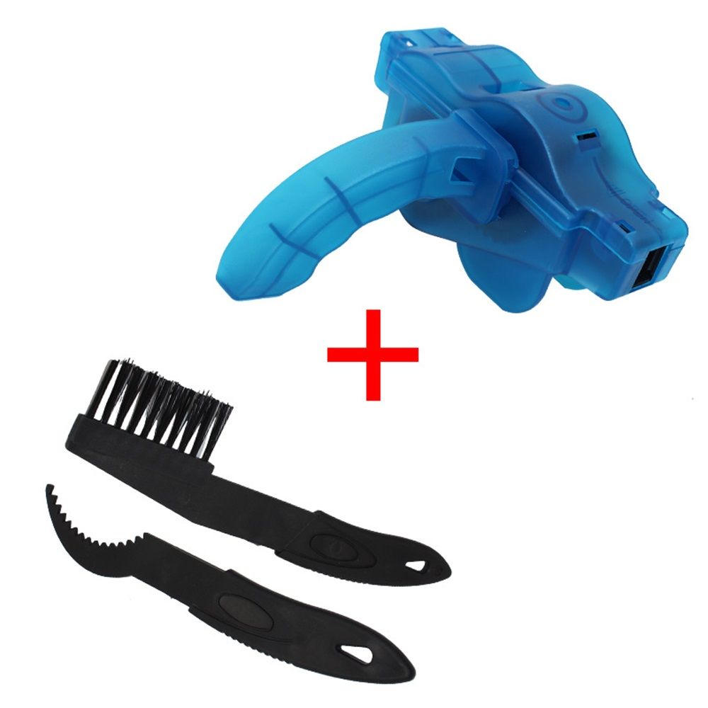 3 pack Cyclone Chain Scrubber, Chain Cleaner Easy Clean Bike Parts Cleaning Brush WasherTool (3 pack) V1192-AZ-W-0290