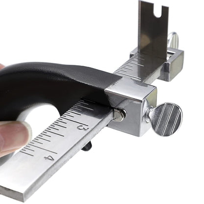 Leather cutting tool, aluminum handle leather strip cutting machine, stainless steel specification leather V1192-AZ-W-0293