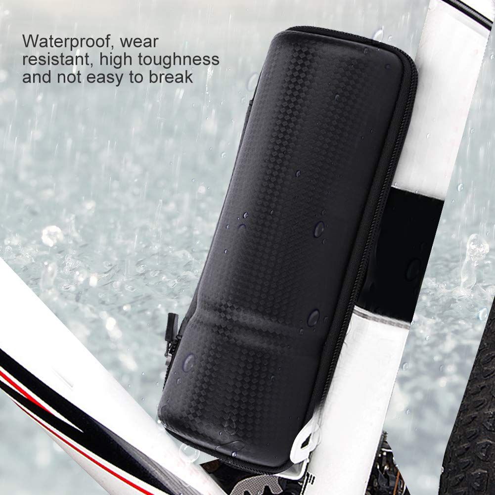 Waterproof Bike Tool Case - Cycling Storage Pouch for Mountain and Road Bikes - Hard Shell Zip Bag with V1192-AZ-W-0296