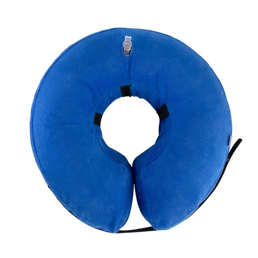 Inflatable Dog Cone Collar Alternative, Soft Dog Cone for Small Medium Large Dogs and Cats, Neck Recovery V1192-AZ-W-0303