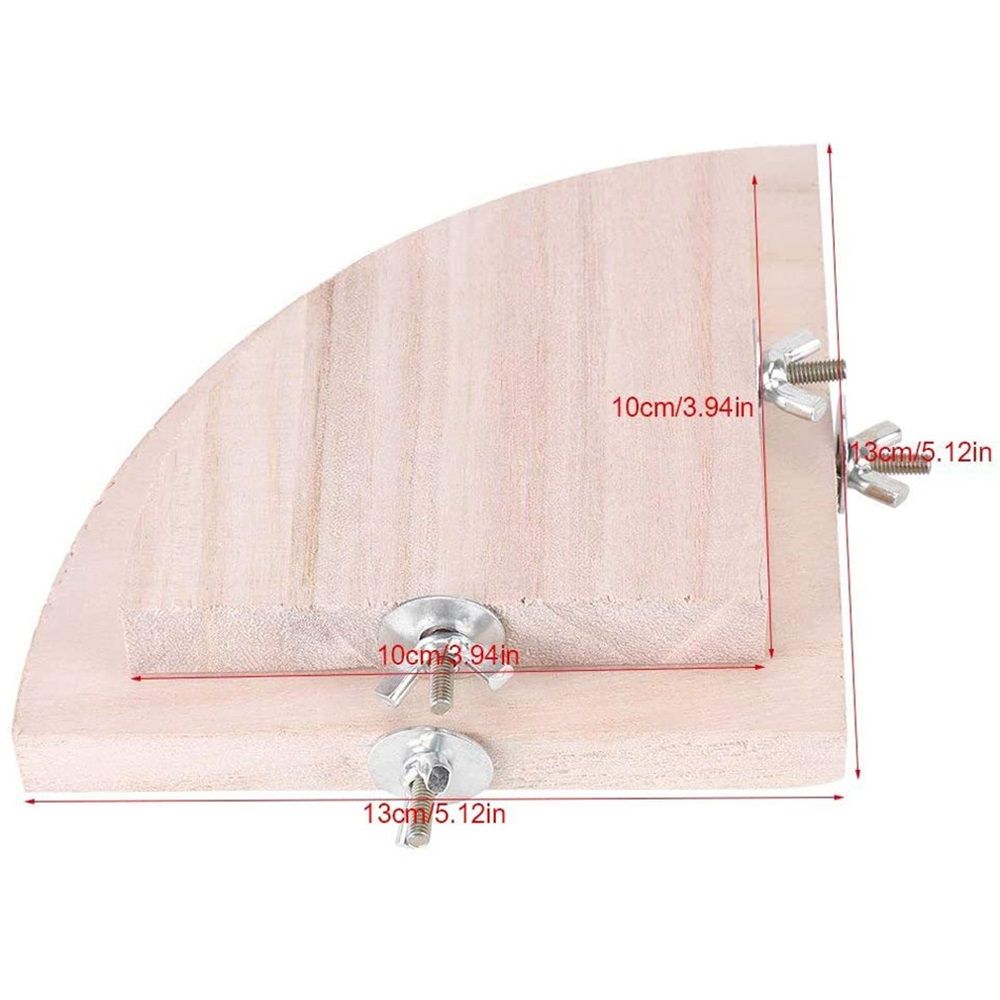 Flat Platform Stand, Easy to Install, Safe and Stable, Smooth Polishing Without Hurting Feet, Solid Hardwood V1192-AZ-W-0306