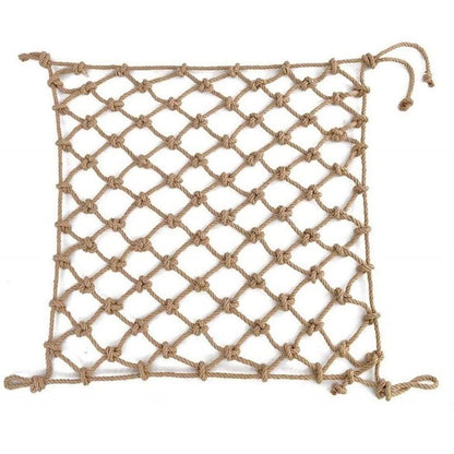 1PCS Parrots Climbing Net, Medium Large Size Parrots Hemp Rope Hanging Swing Bird Game Cage Toy Accessories M V1192-AZ-W-0308