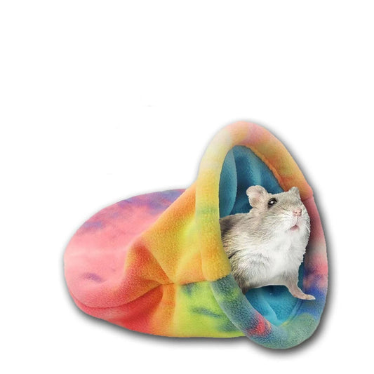 Guinea Pig Hideout, Bunny Hideaway, Rabbit Bed, Polar Fleece Small Animal Hideout for Guinea Pig Cage, Bunny V1192-AZ-W-0310