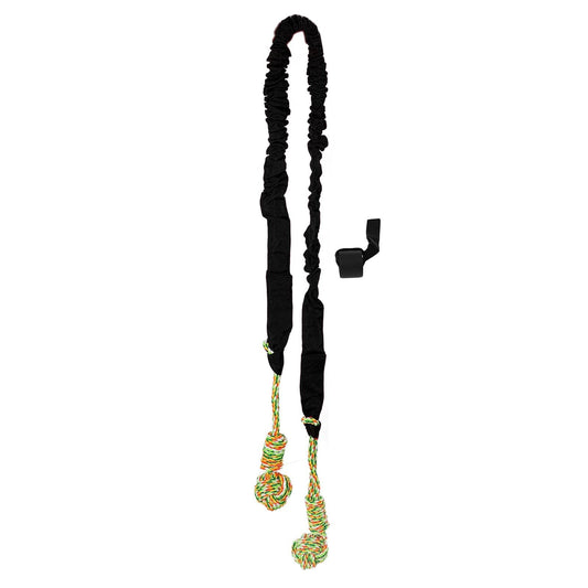 Tug of War Dog Toy for Pitbull Medium to Large Dogs, Indoor Outdoor Use Bungee Hanging Exercise Ropes Muscle V1192-AZ-W-0320