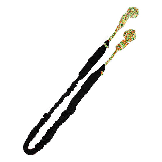 Tug of War Dog Toy for Pitbull Medium to Large Dogs, Indoor Outdoor Use Bungee Hanging Exercise Ropes Muscle V1192-AZ-W-0320