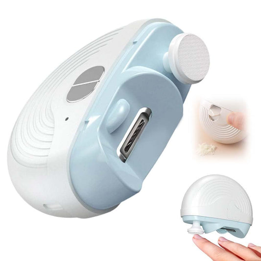 Electric Smart Nail Clippers for Adults Seniors, 3 Speeds Strong Power Automatic Nails Trimmer with Polisher, V1192-AZ-W-0322