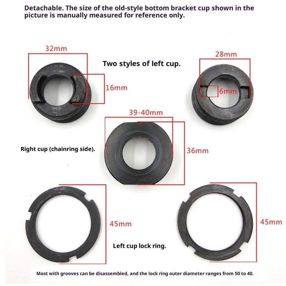 1Pcs Bike Lock Ring Remover Bottom Bracket Lock Ring Removal Repair Tool Bicycles Tail Lock Hook Spanners V1192-AZ-W-0339