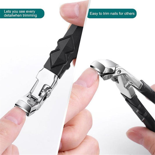 4pcs Toenail Clippers for Seniors Thick Nails, Ultra Sharp Sturdy Fingernail Toenail Clipper- Heavy Duty V1192-AZ-W-0340
