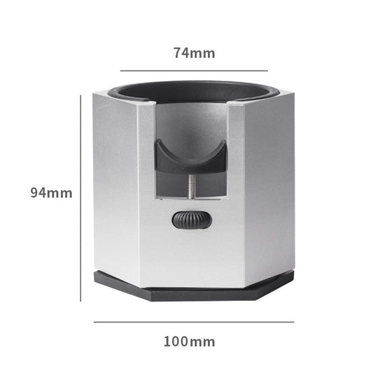 Espresso Tamping Station, Coffee Portafilter Holder, Aluminum Alloy Stand for Most 51mm, 53mm, 54mm, 58mm V1192-AZ-W-0343