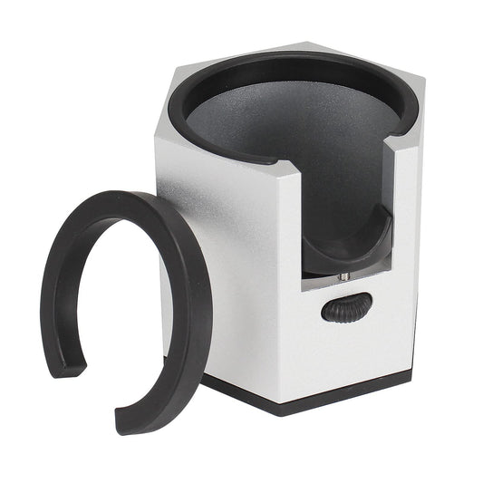 Espresso Tamping Station, Coffee Portafilter Holder, Aluminum Alloy Stand for Most 51mm, 53mm, 54mm, 58mm V1192-AZ-W-0343