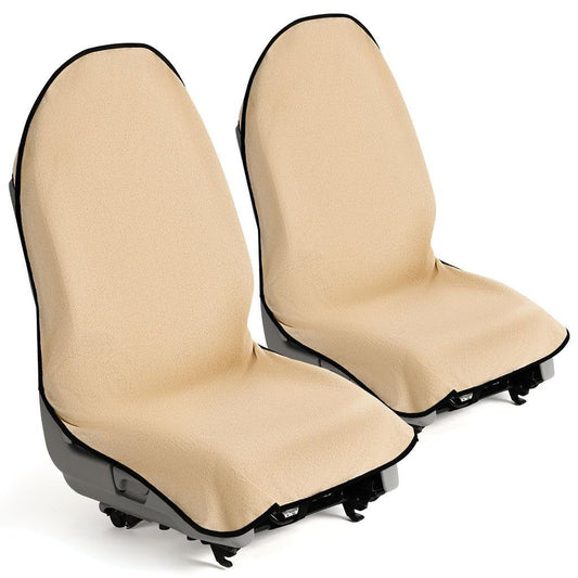 Waterproof Seat Cover Towel, 2PCS Premium Sweat Carseat Protector, Perfect for Universal Anti-Slip Car Truck V1192-AZ-W-0346