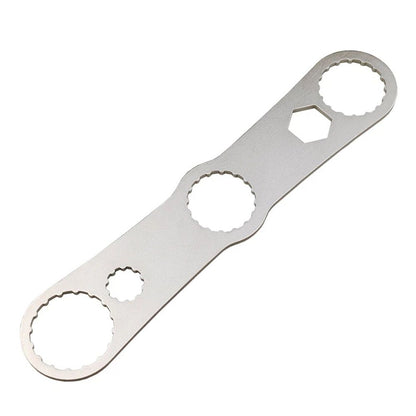 Multi -function Bottom Bracket Wrench, Suitable for wrench in 39 40.5 44mm outer diameter, 16 Notch V1192-AZ-W-0354