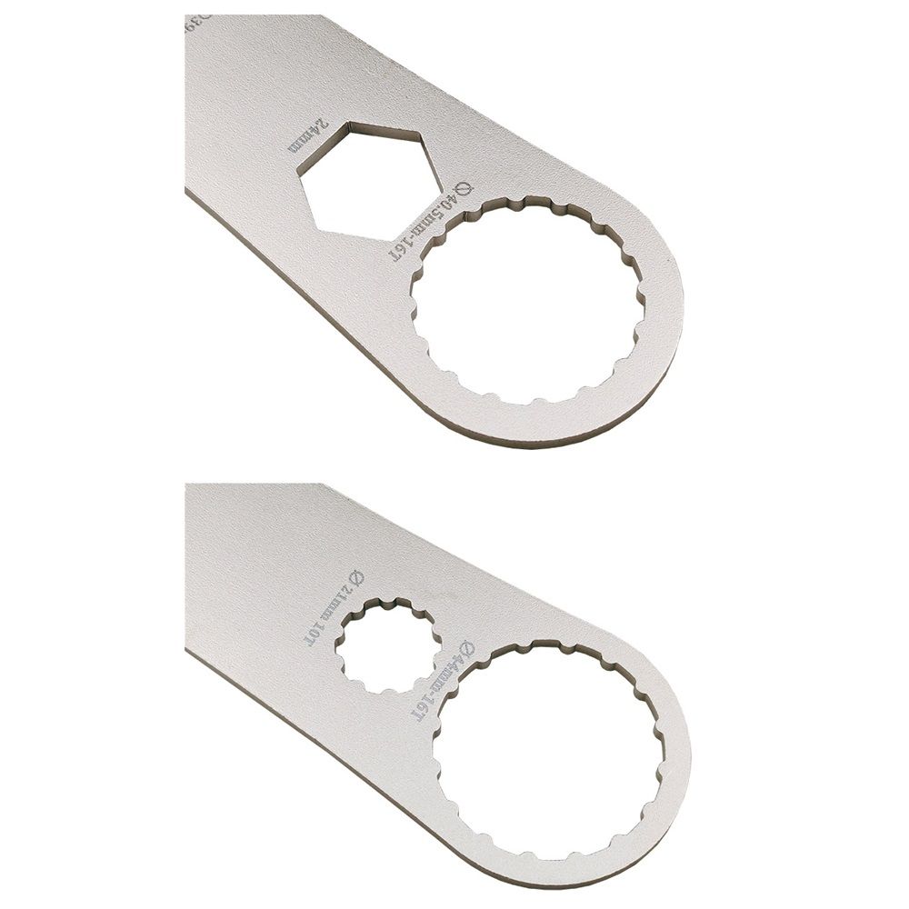Multi -function Bottom Bracket Wrench, Suitable for wrench in 39 40.5 44mm outer diameter, 16 Notch V1192-AZ-W-0354