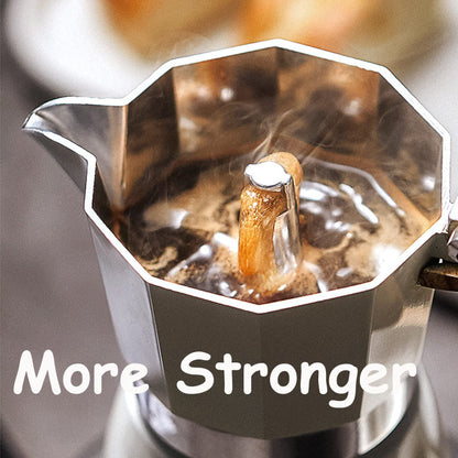 Espresso Maker Pot Cuban Coffee Maker Coffee Maker | 6 Espresso Cup,Coffee Percolator for Cappuccino or V1192-AZ-W-0358