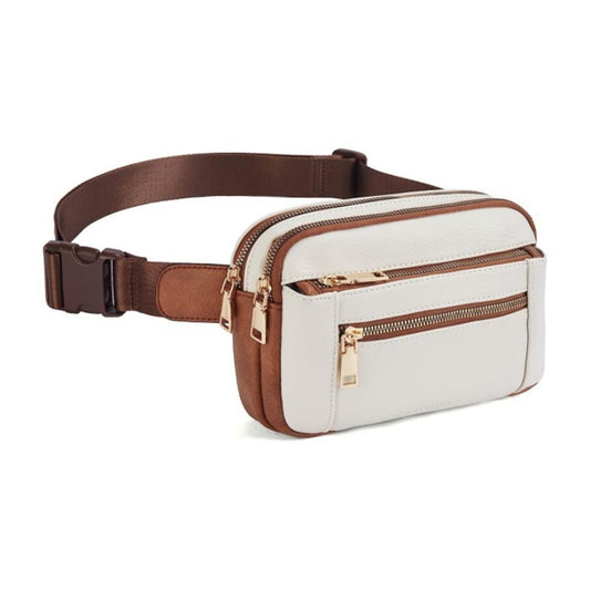Packs for Women Cross Body Leather Belt Bag Fashionable with Adjustable Strap, Adjustable Strap Fashion V1192-AZ-W-0375