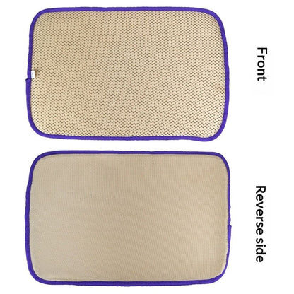 Pet Comfort Dog Pillow, Tiny 12" x 19" - Machine Dog Bed for House, Sofa, Crate & Travel - Soft, Comfy, V1192-AZ-W-0385