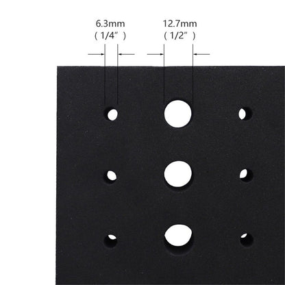 Router Bit Storage Inserts for 110 Bits, 50PCS 1/2" and 60PCS 1/4" Shank Router Bits, Routers Bit Holder, V1192-AZ-W-0392