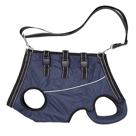 Back Legs with Handles,Adjustable Dog Lift Sling Carrier for Senior, Disabled, Joint Injuries, Arthritis, V1192-AZ-W-0399