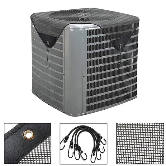 Central Air Conditioner Cover for Outside Units71*71CM Top Universal Outdoor AC Cover Defender (Mesh,) V1192-AZ-W-0400