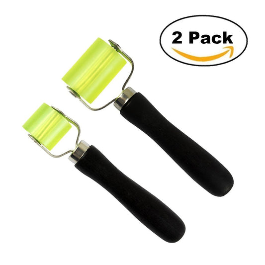 2 Size Car Sound Deadener Rolling Wheel Roller for Easy Application (17.5*5cm+17*3.1cm) - Noise Insulation & V1192-AZ-W-0402